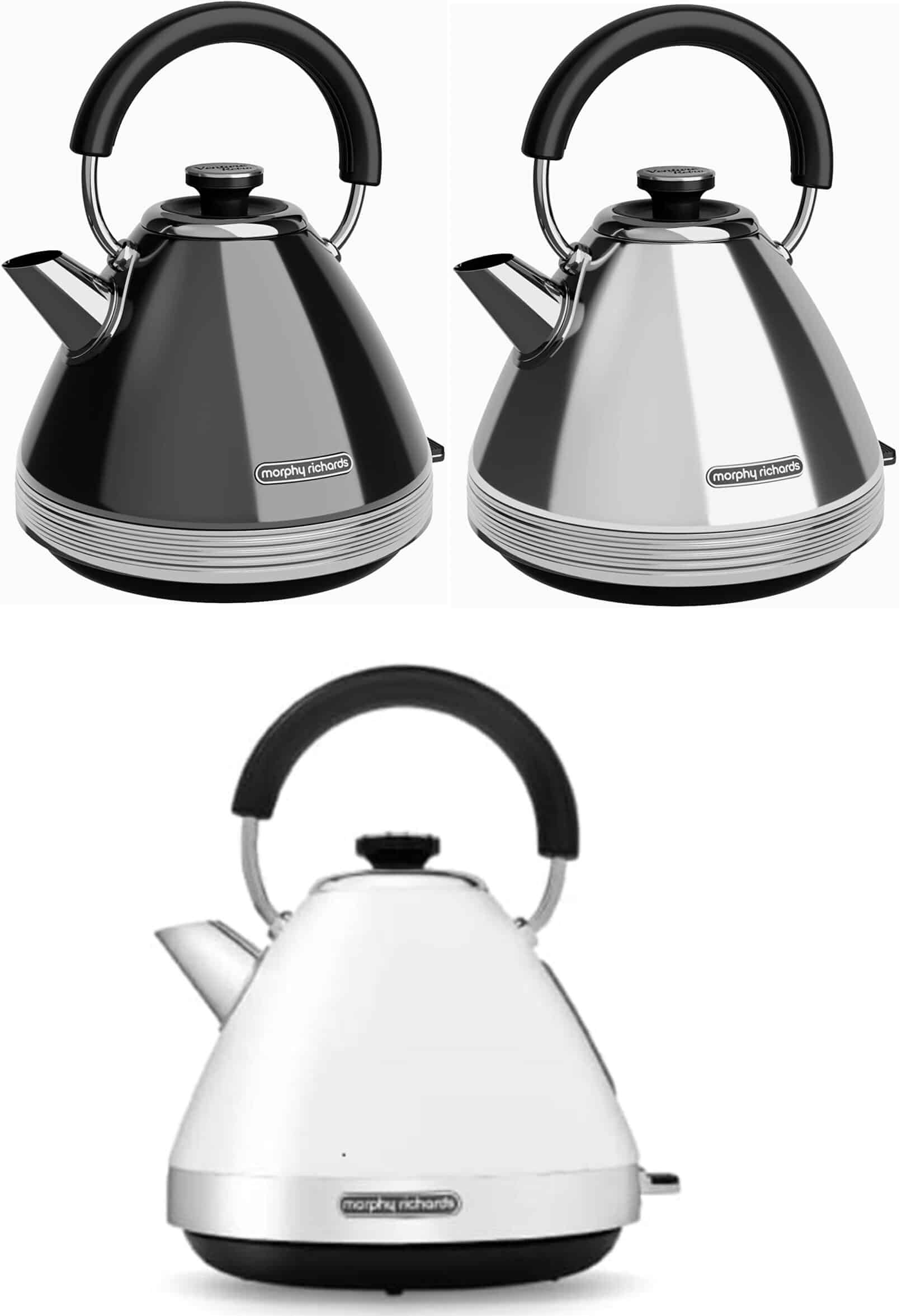 Morphy Richards Kettles & Toasters 4 Slice Pyramid 240134 -240133 -240132 - 240131 - 240130 - 100330 - 100331- 100134