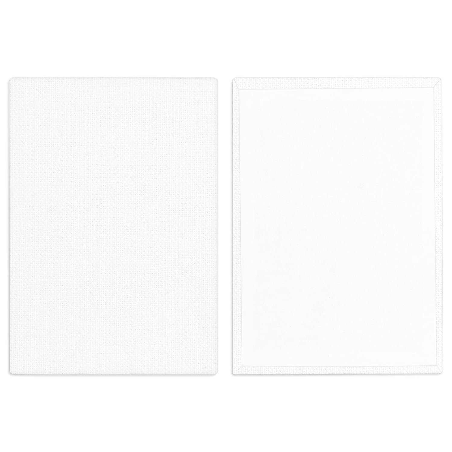 Amazon Basics Painting Canvas Panels- White, 7 in x 5 in-3744