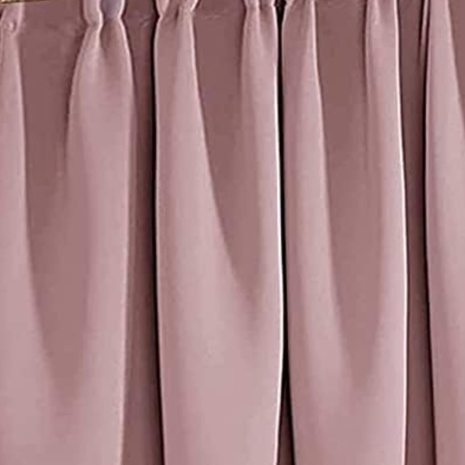 Olivia Rocco Tape Top Plain Woven Blackout Curtains 7622