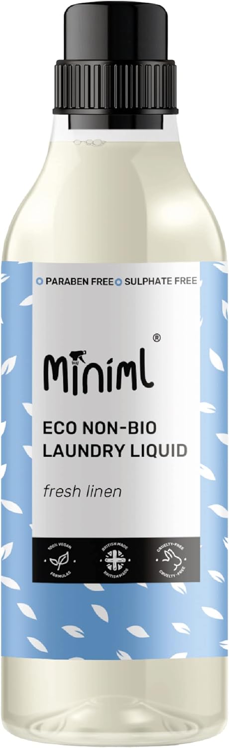 Miniml Detergent Laundry Liquid Washing 1L -(33 Washes) 2180