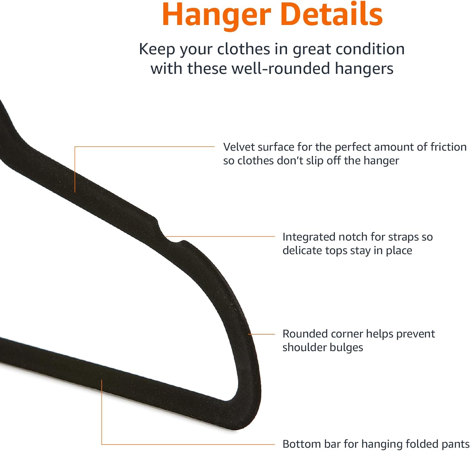 Amazon Basics Hangers,50-Pack, Beige 7740