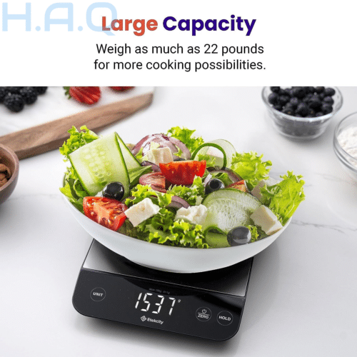 Etekcity 10kg Digital Kitchen Scales,Waterproof, USB Rechargeable Food-5252