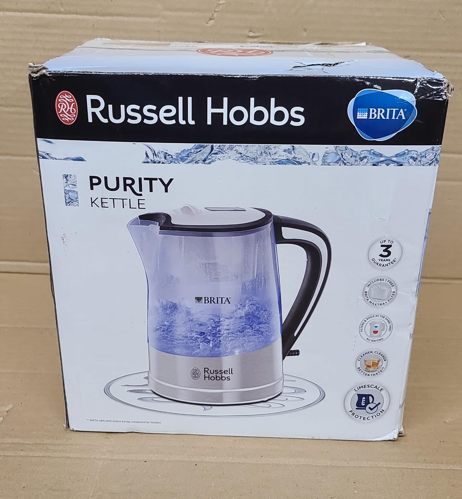 Russell Hobbs Brita Filter Purity Kettle 6343