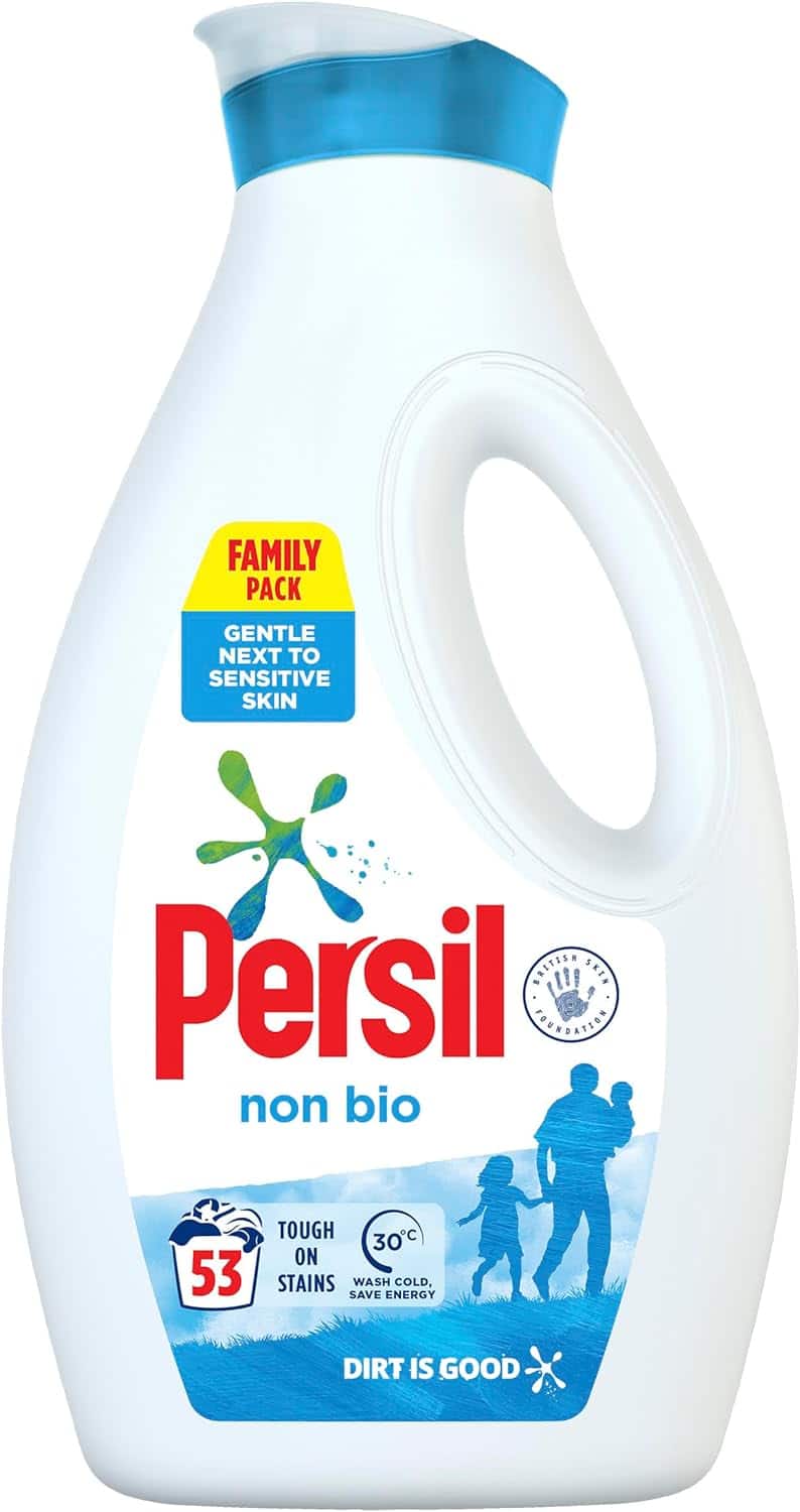 Persil Non Bio Laundry Washing Liquid Detergent 6371