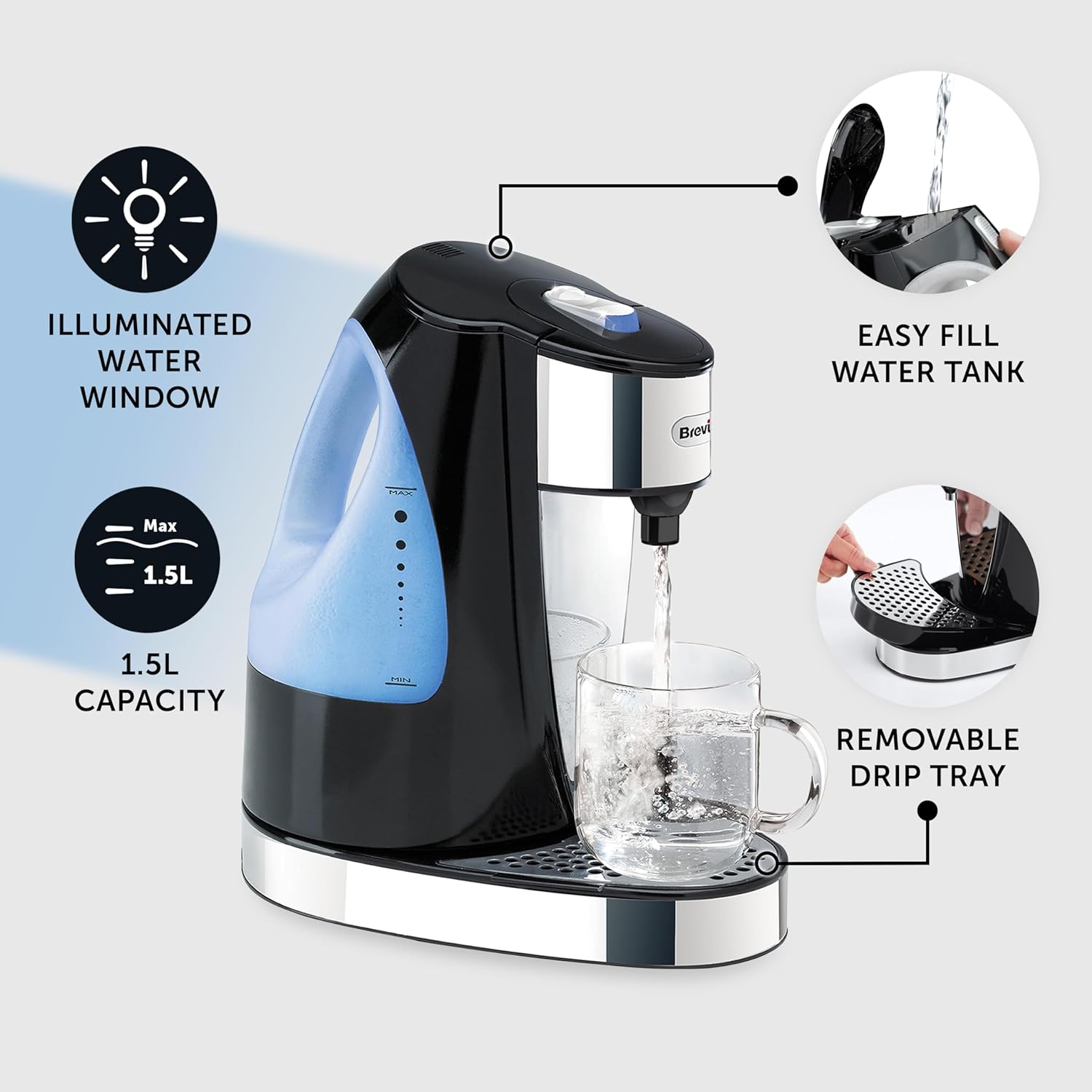 Breville HotCup Hot Water Dispenser-A4579U