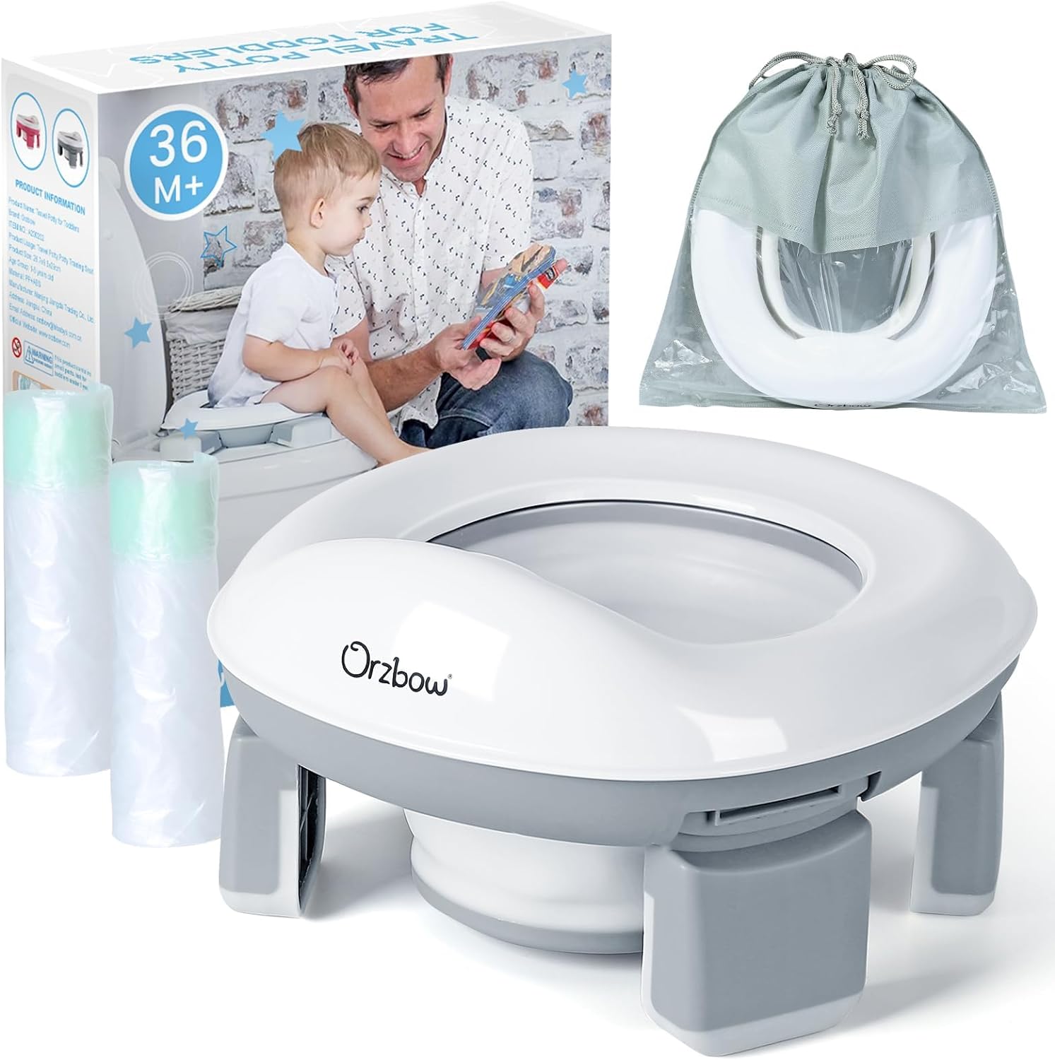 Orzbow Portable Potty Training Toilet
