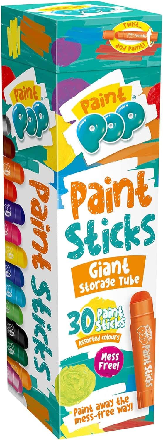 Paint Pop Paint Sticks For Kids-Box of 30-5533