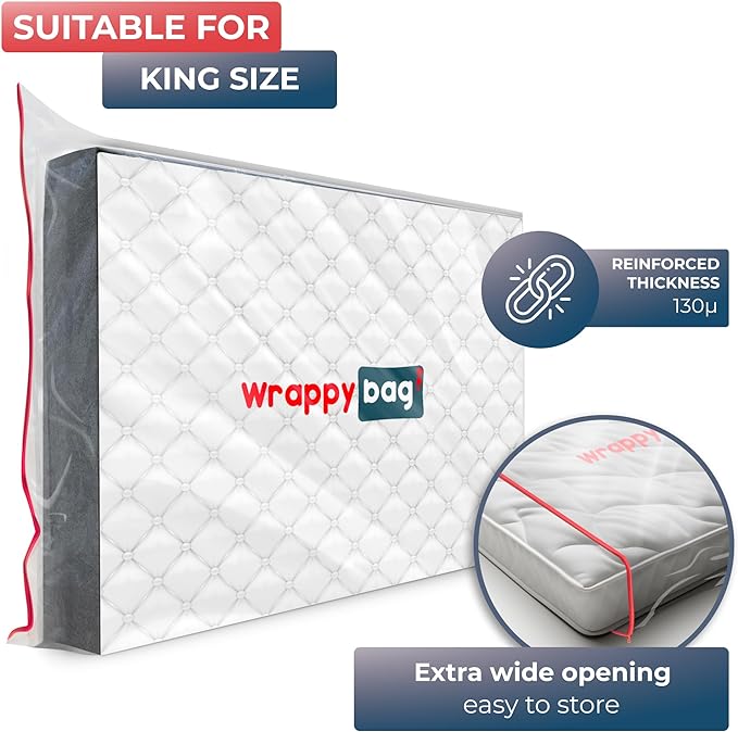 WRAPPYBAG – Protective Plastic Mattress Case-King Size -5115