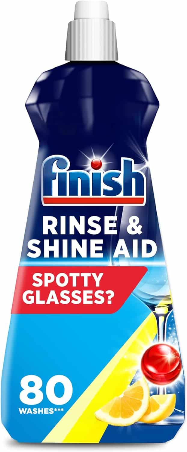 Finish | Finish Dishwasher Rinse & Shine Aid | Lemon| 400ml 4009