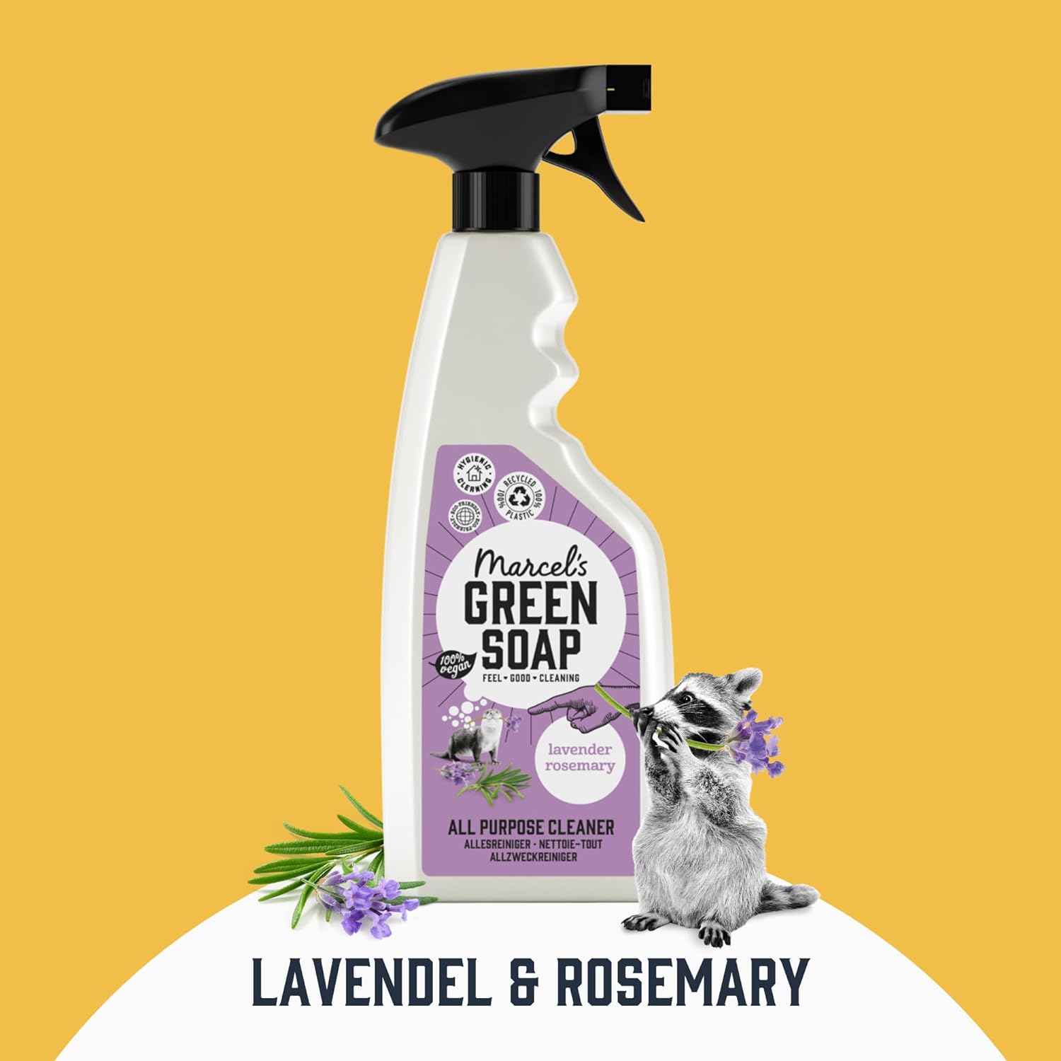 Marcel's Green Soap - All-purpose Spray Lavender & Rosemary -6060