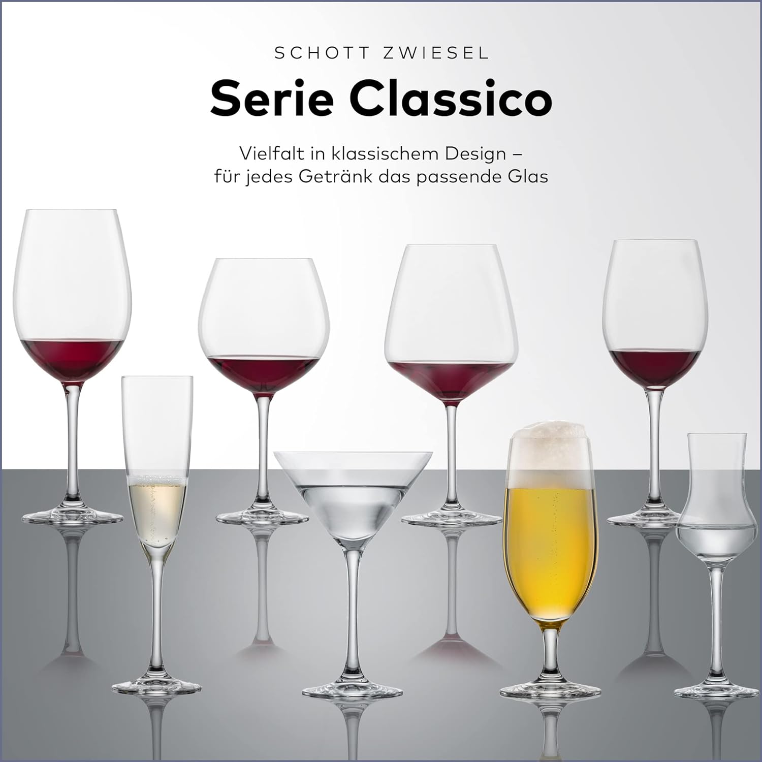 Schott Zwiesel-Classico Stemmed Beer Glasses-CC684-370mL -Pack of 6-2967