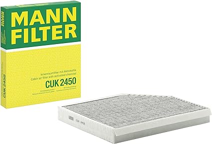 MANN-FILTER CUK 2450 Interior Filter Pollen filter with active charcoal – For passenger cars-2306