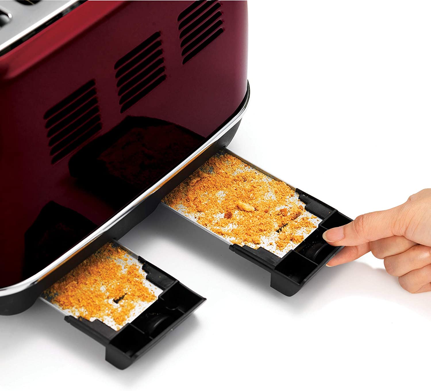 Morphy Richards 240111 Evoke 4 Slice Toaster Red Toaster