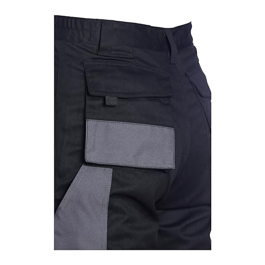 Blackrock Men's Workman Cargo Work Shorts, Black/Grey -Size 32W -3107