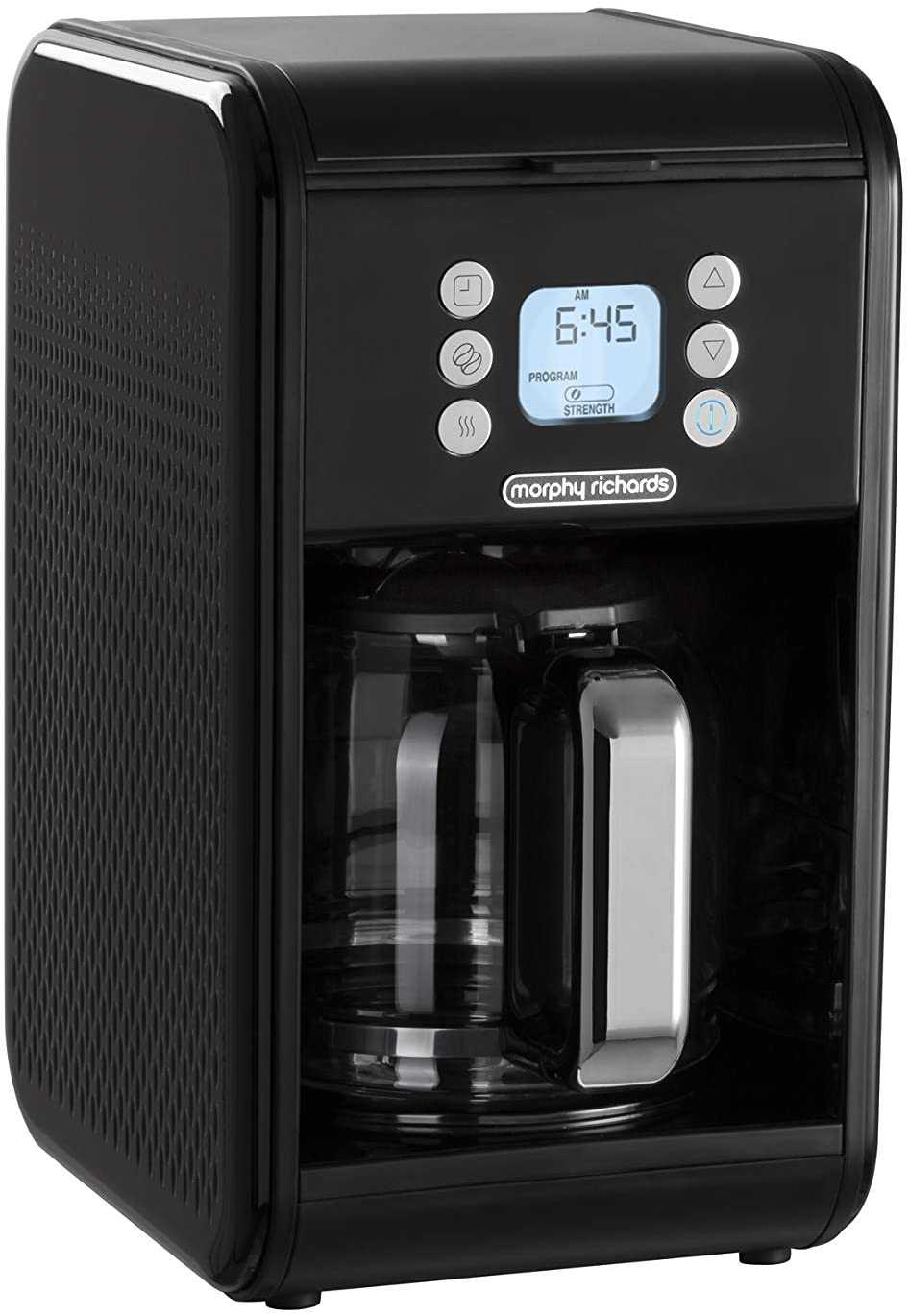 Morphy Richards 163005 Verve Pour Over Filter Coffee Machine, Black