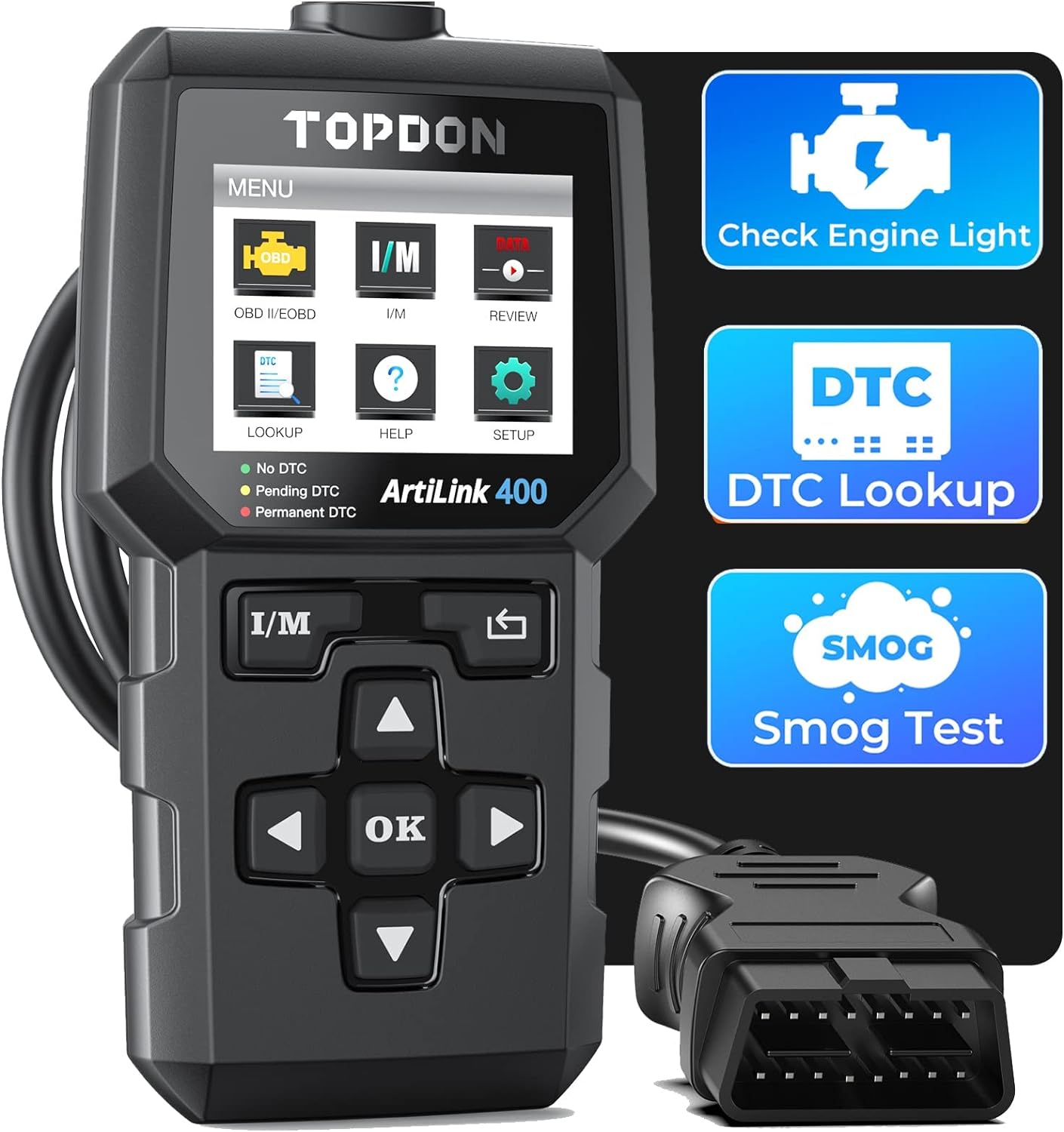 TOPDON AL400 OBD2 Code Reader - 2569