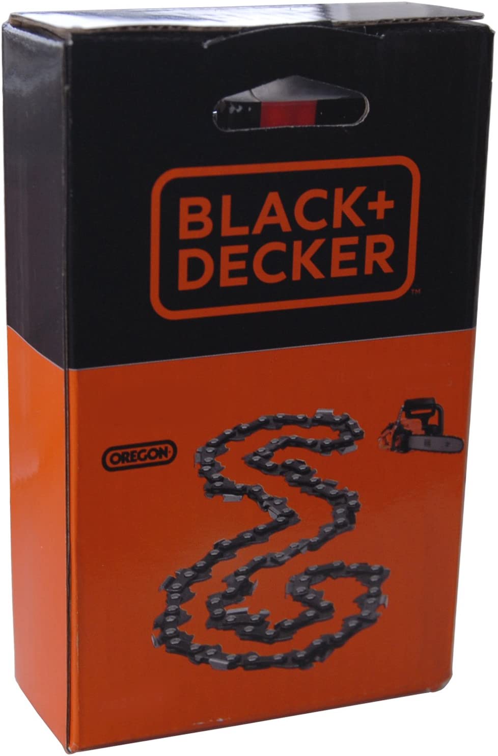 Black + Decker Replacement Chain - 30cm, 3/8" Pitch, 0.043" Gauge, 45 Links – 3/8-Inch Pitch, A6130CSL-XJ