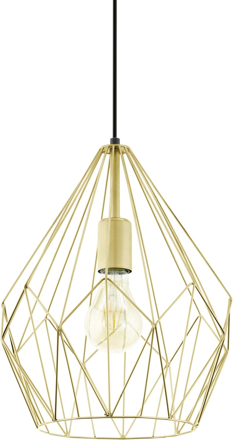 EGLO-pendant ceiling light-Gold-(D)31cm-9334