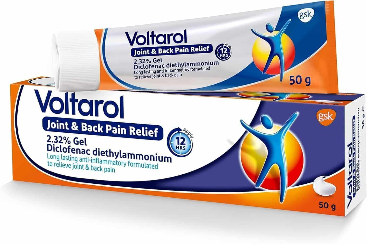 Voltarol Pain Relief Gel, 12-Hour Joint Pain Relief 8117