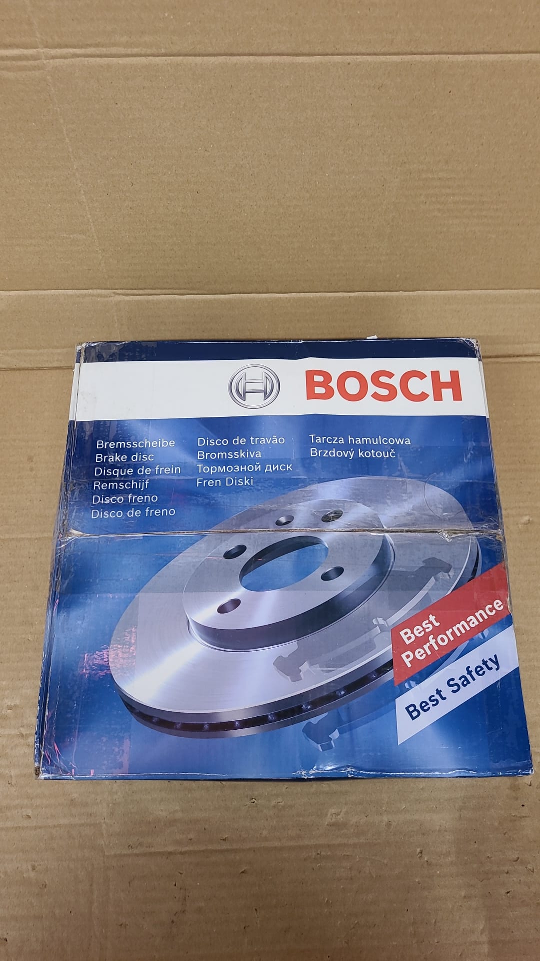 Bosch Brake Disc 0 986 478 853 (0986478853)-1 Set of 2 Discs- 6424N