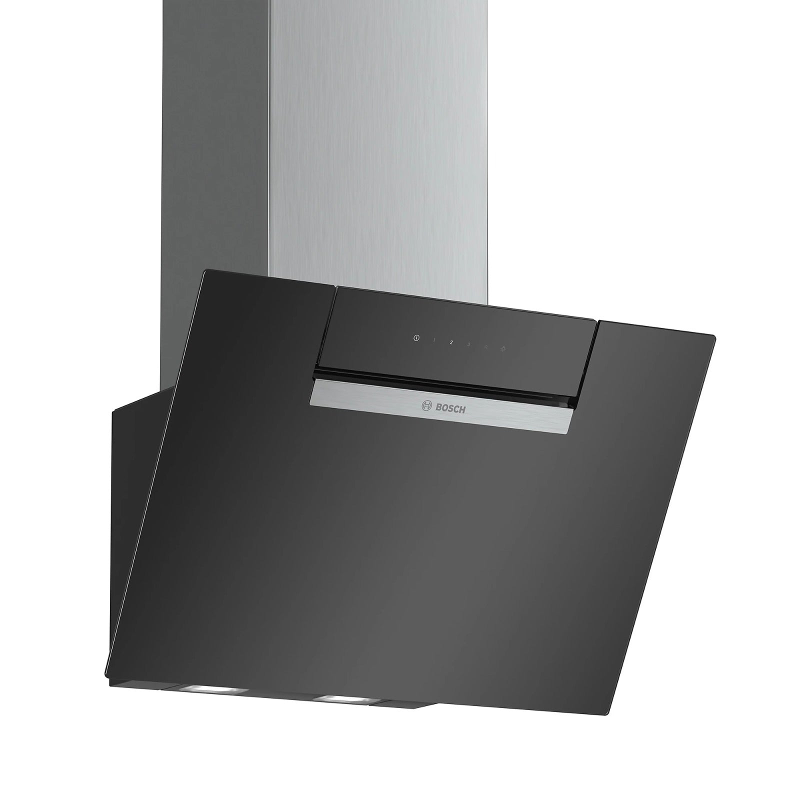 Bosch Cooker hood Glass & stainless steel,(W)80cm Black  DWK87EM60B 1284