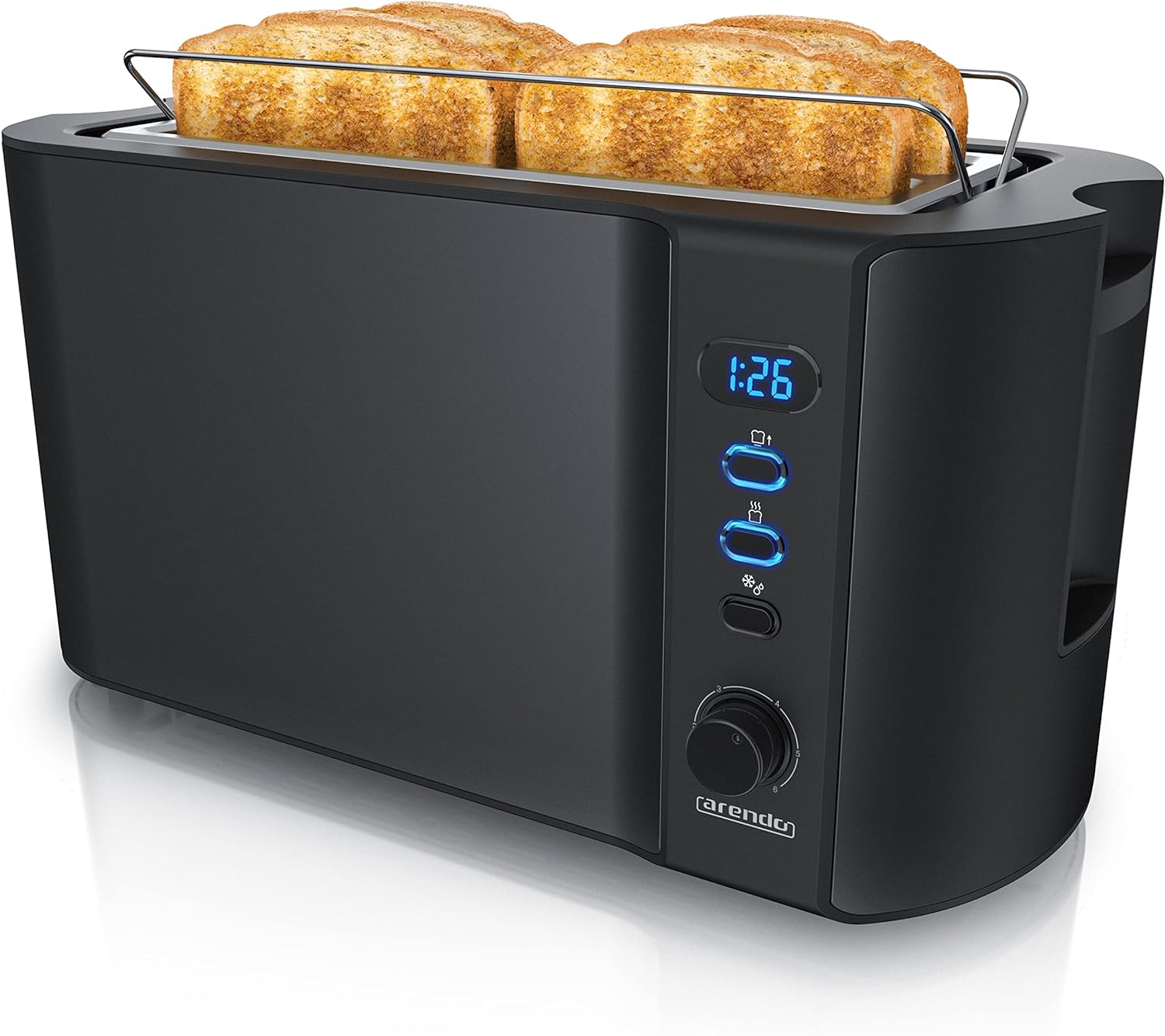 Arendo Frukost 4 slice long slot toaster-9993