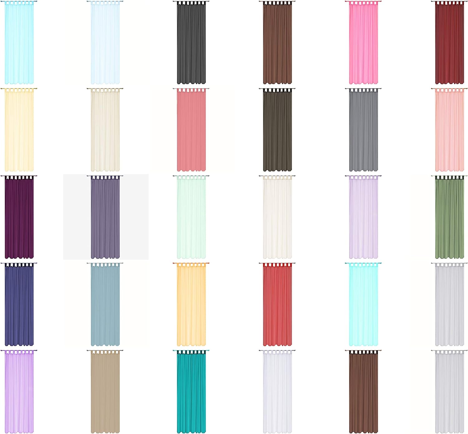 Megachest-Curtain 2 Panels with ties-pink-56" wideX90 drop(W142cmXH228.5cm)-9589