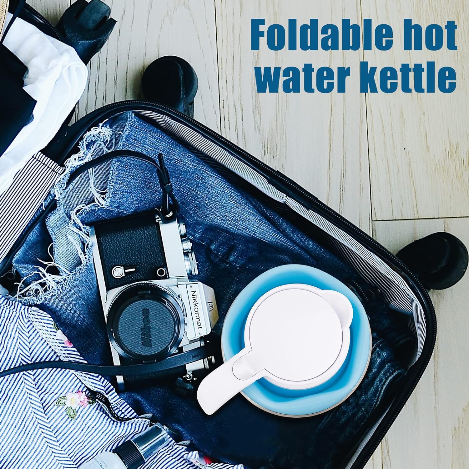 Swetup Foldable Kettle,Portable-9922/9923