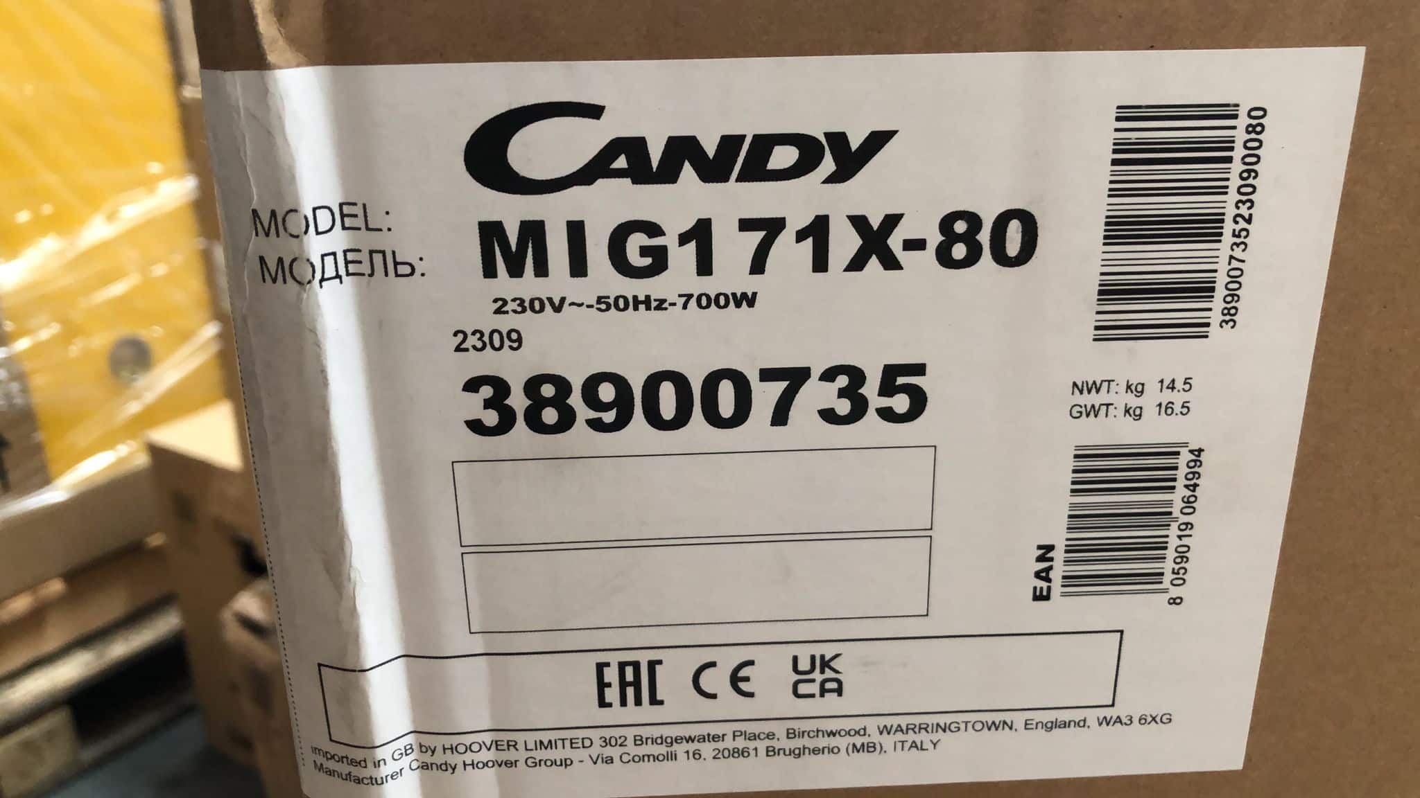 Candy Microwave MIG171X-80 4994