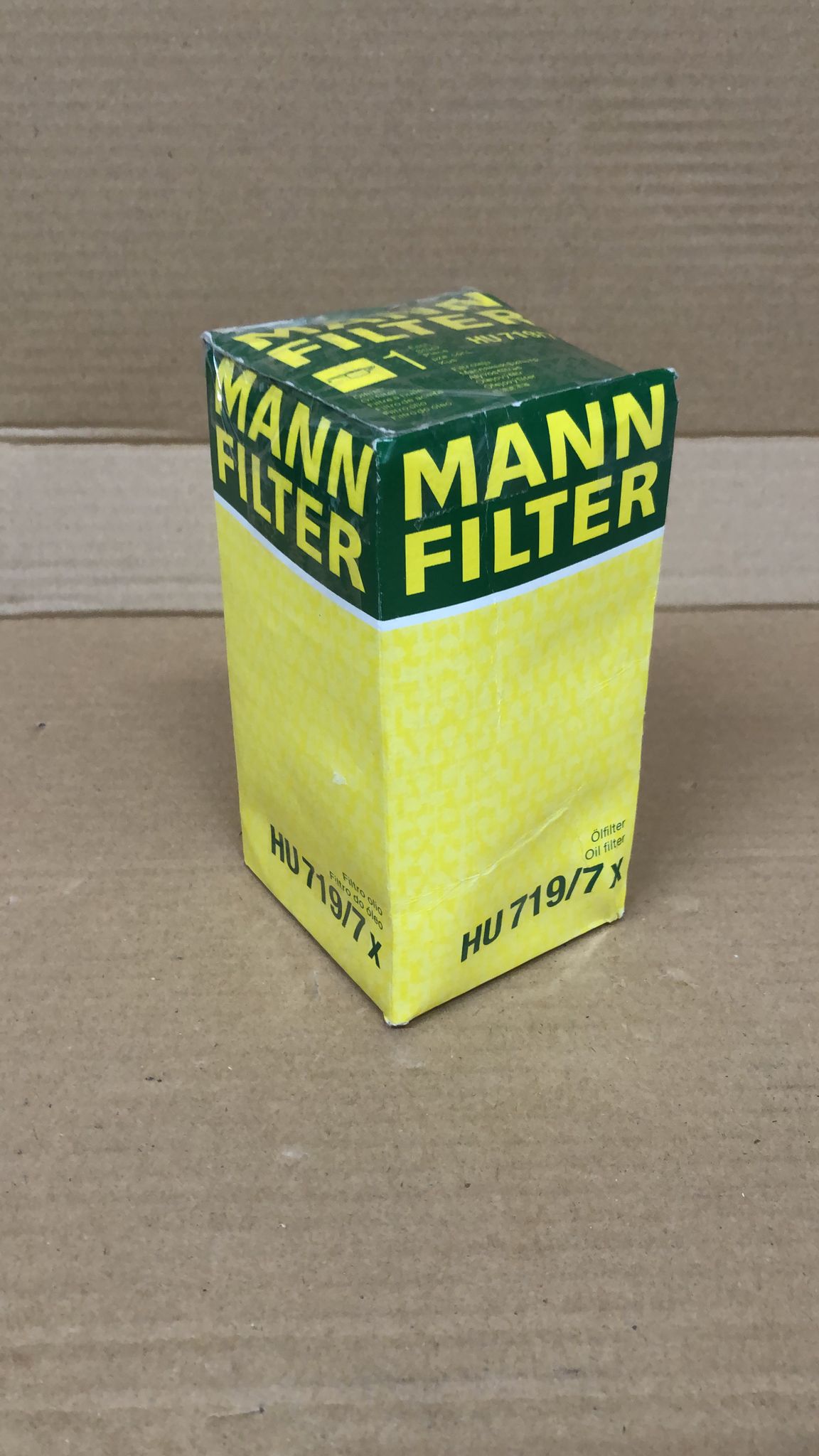 MANN-FILTER Oil filter evotop -HU 719/7 X-3307