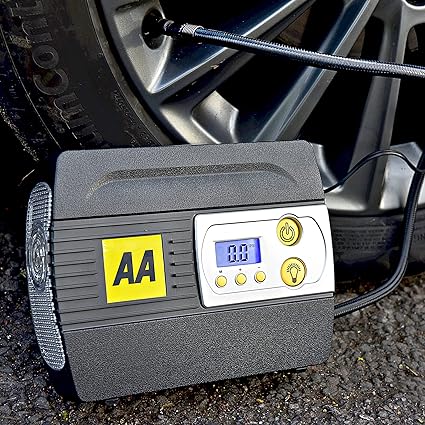AA 12V Digital Tyre Inflator AA5502 – For Cars Other Vehicles Inflatables Bicycles-5502