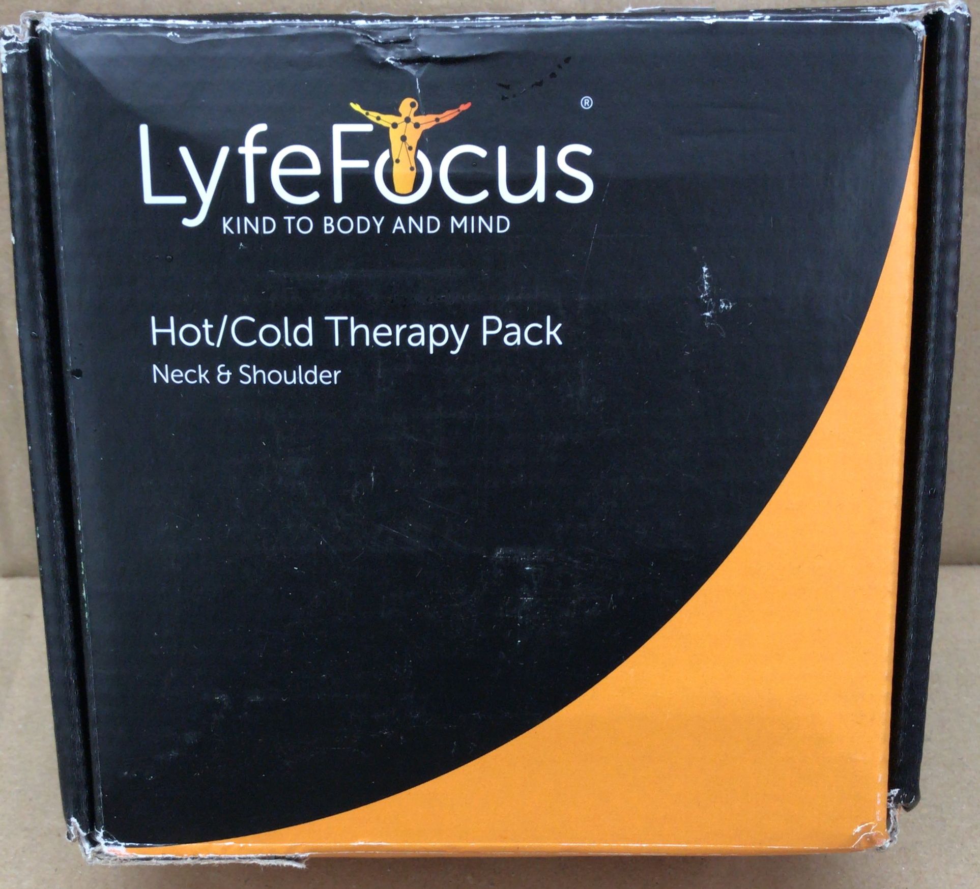 LyfeFocus Premium Reusable Hot & Cold Gel Ice Pack Wrap for Neck & Shoulder Pain-8883