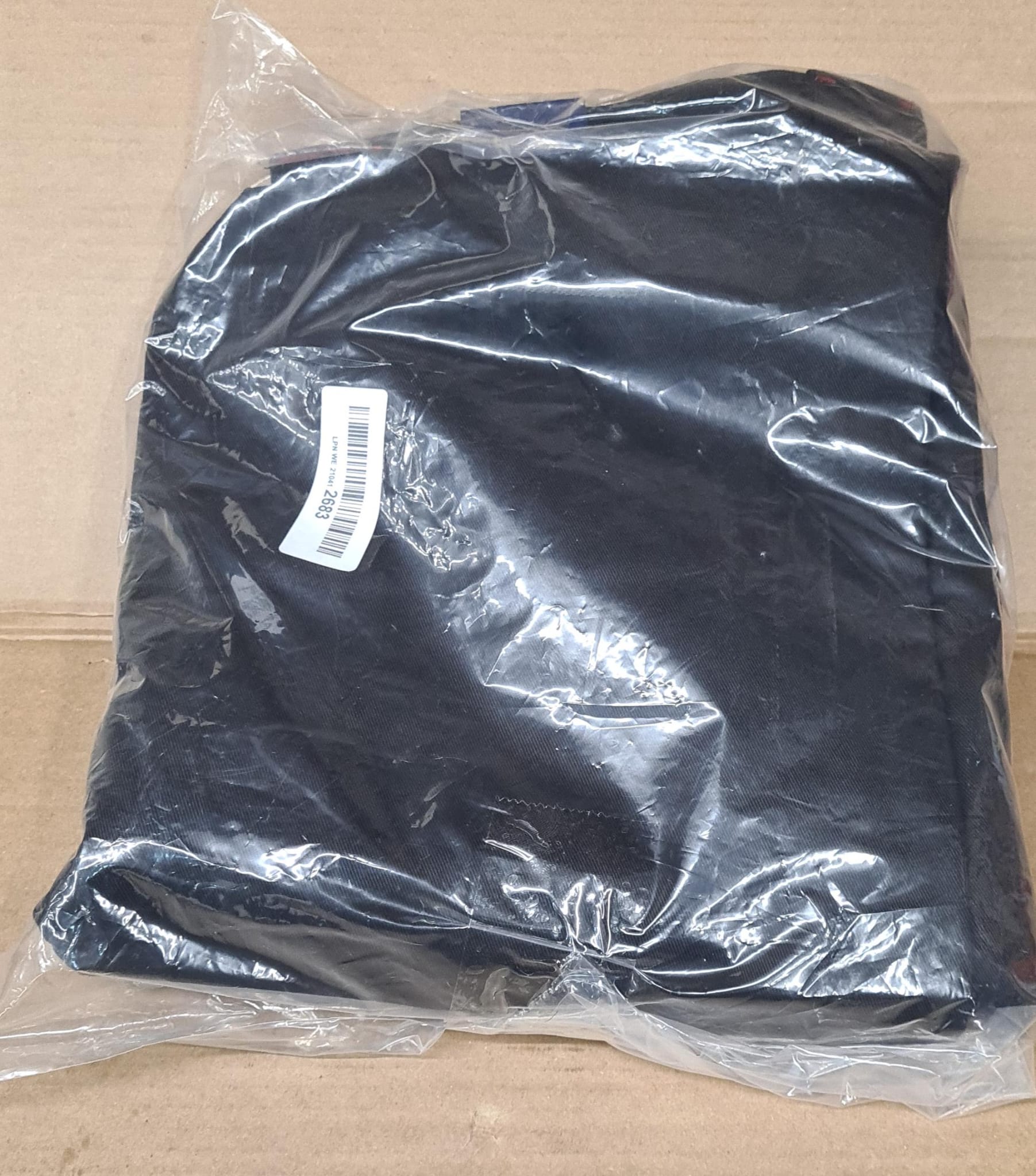 Lee Cooper Workwear Mens Multi Pocket Cargo Work Trousers, Black, 32W (33" Long Leg) - 0414