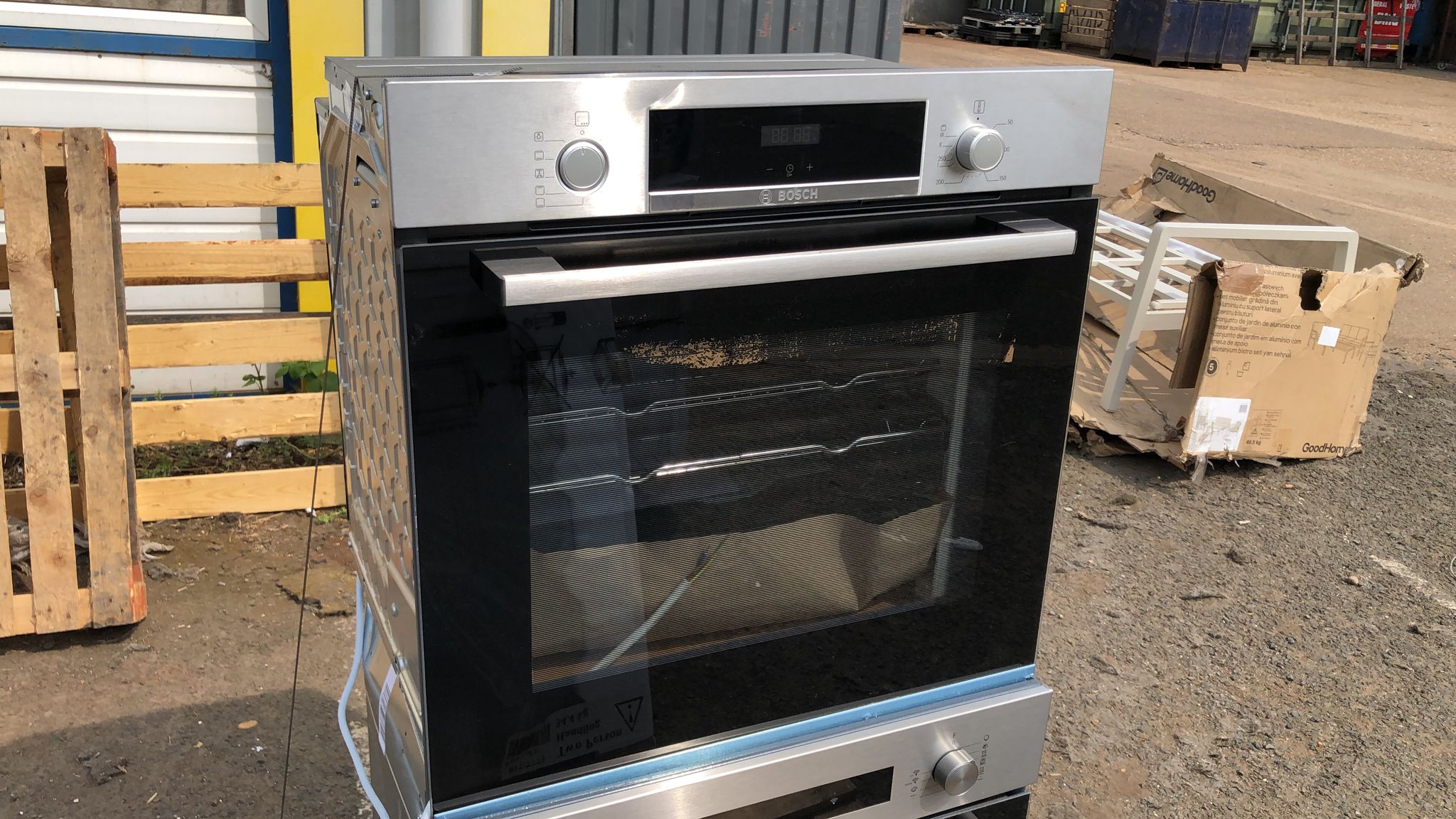 BOSCH Serie 4 HBS534BS0B Built-in Single Multifunction Electric Oven -Cosmetic Damage 6105