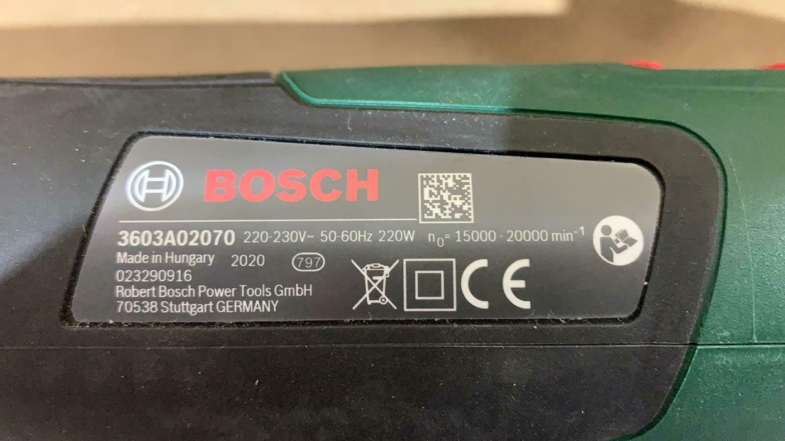 Bosch 240V 220W Corded Multi tool PMF 2000 CE-Boxed- 0591
