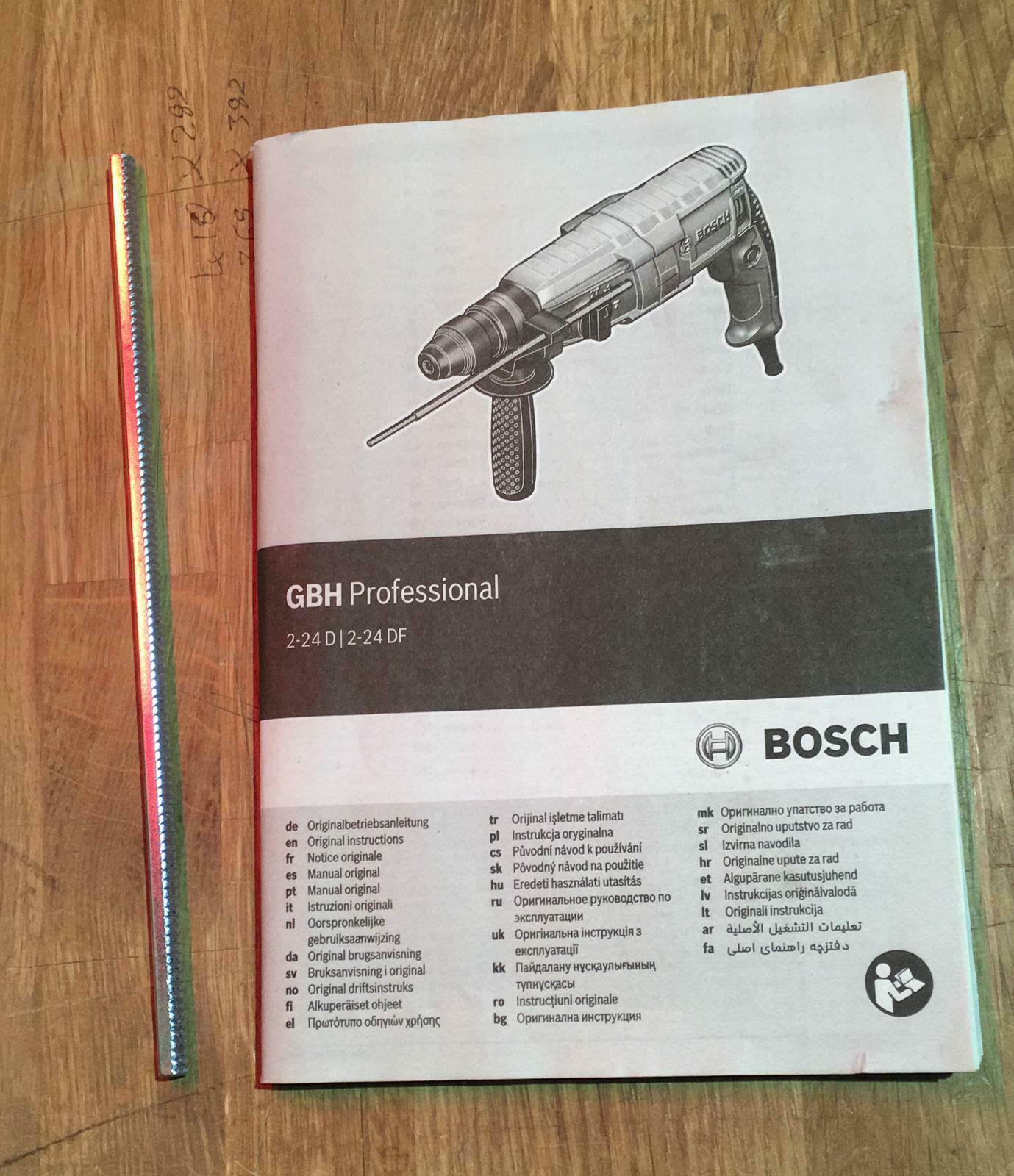 Bosch GBH224D2 3 Mode SDS Plus Hammer Drill 240v -6941