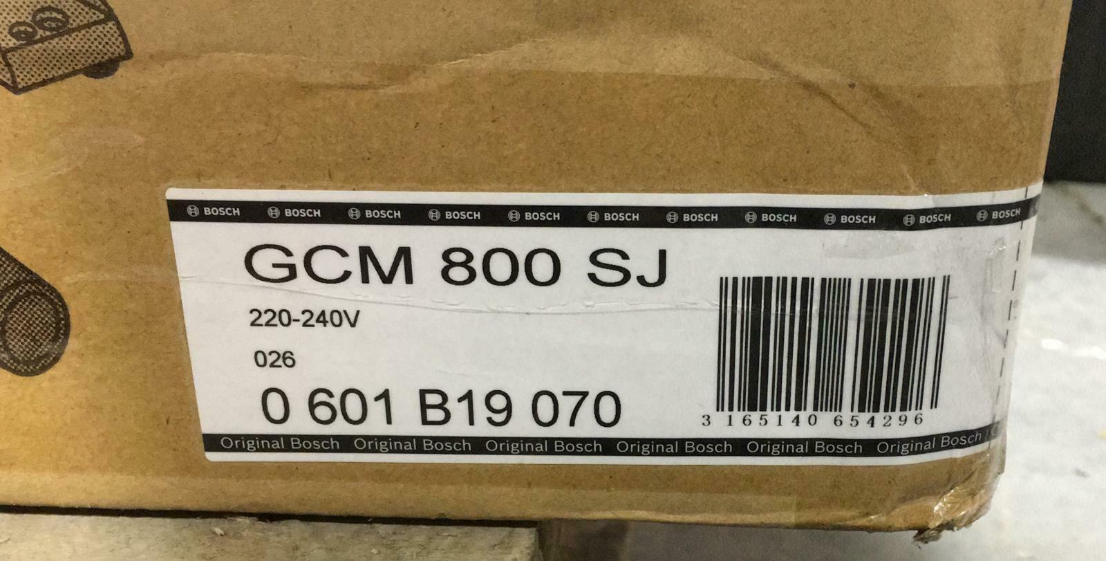 Bosch Professional 1400W 230V 216mm Compound mitre saw GCM 800 SJ 4296