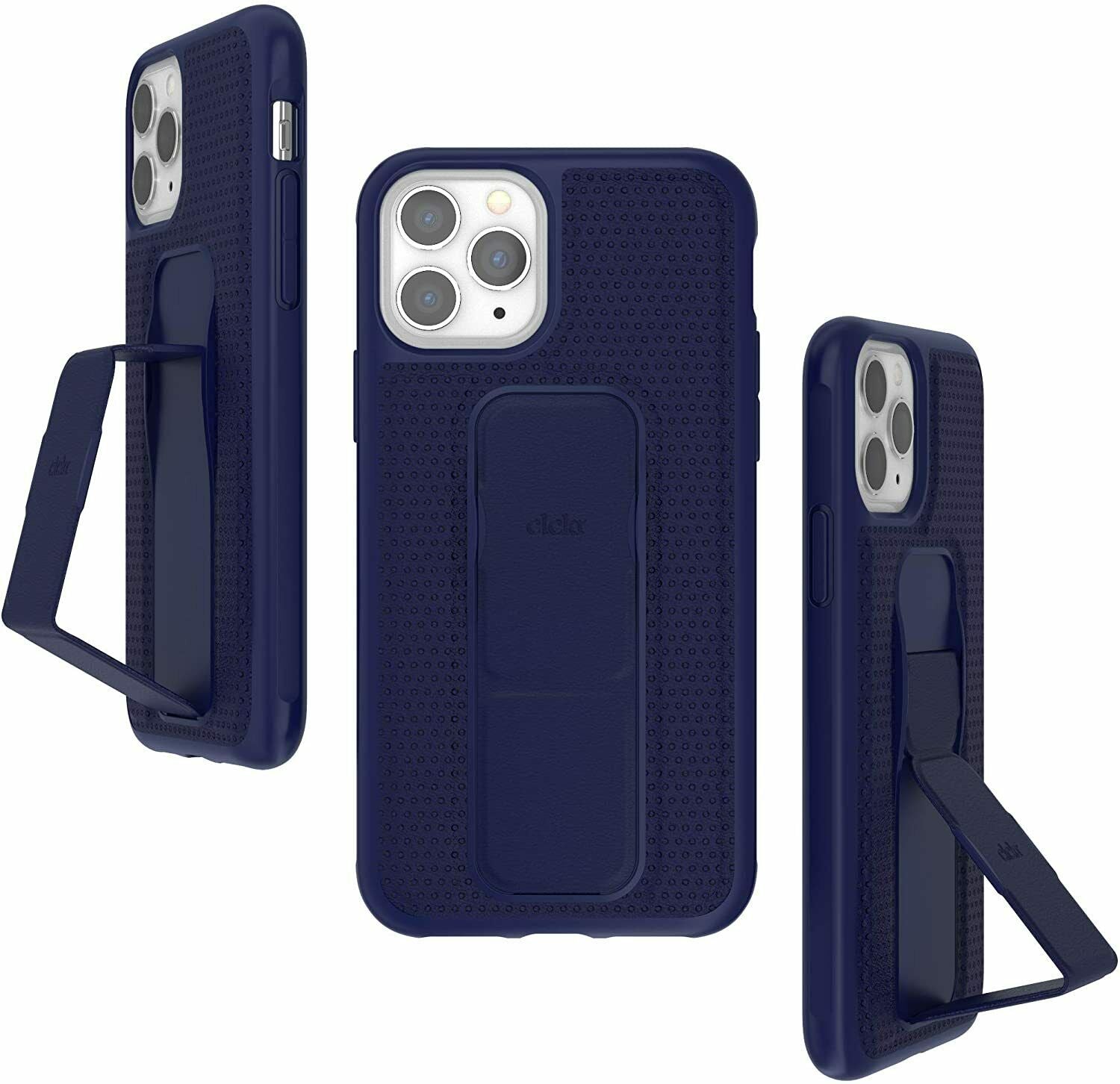 CLCKR Compatible with iPhone 11 Pro Case with Phone Grip-Blue-7859