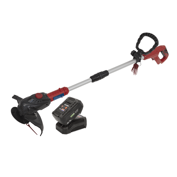 Sealey 20V SV20 Series Cordless Strimmer with 4Ah Battery & Charger