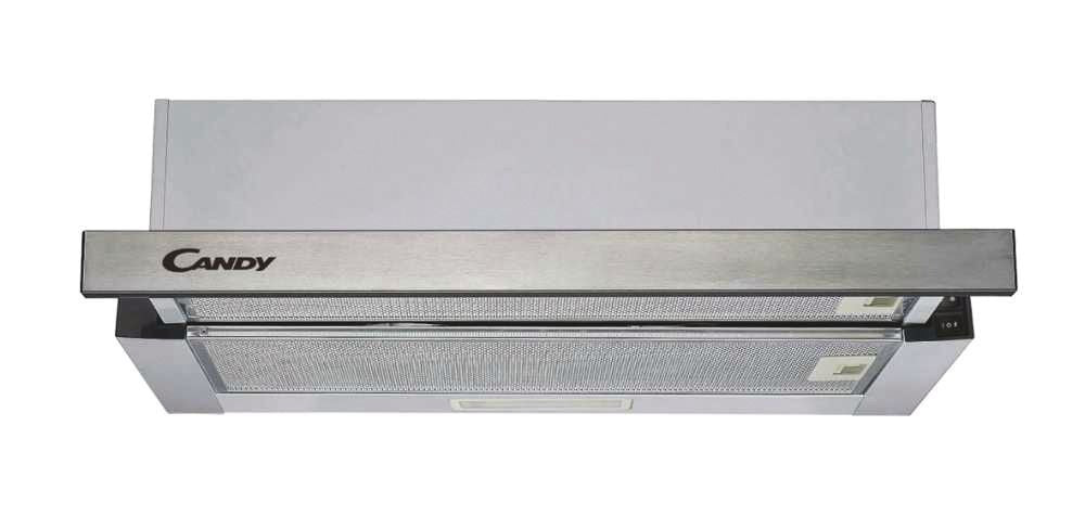 Candy Cooker Hood-Telescopic-Stainless Steel-60cm-Silver-CBT625/2X/1-0939