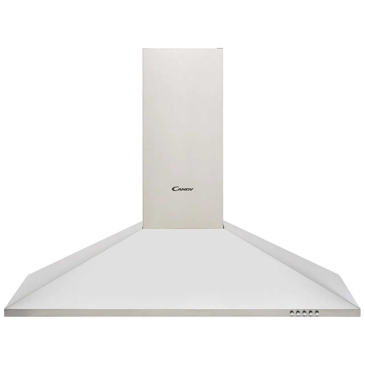Candy CCE119/1X 90 cm Silver Stainless Steel Chimney Cooker Hood 4005
