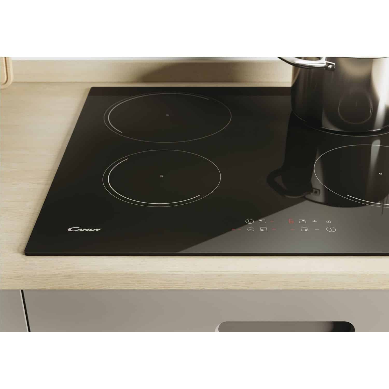 Candy CI642CTT/E1 59 cm Black Electric Touch Control Induction Hob 4478