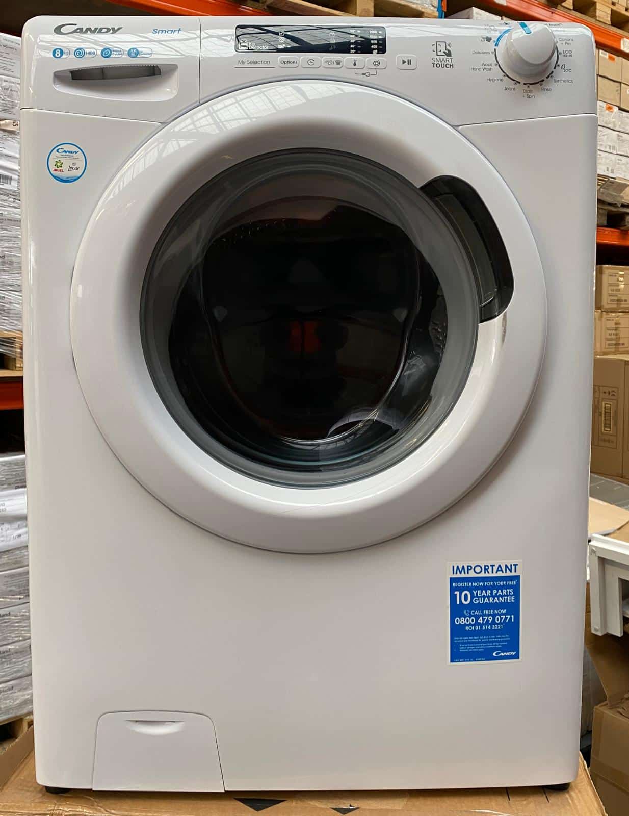 Candy CS 1482DE/1-80 1400rpm Freestanding Washing machine White 8kg Cosmetic Marks 7466