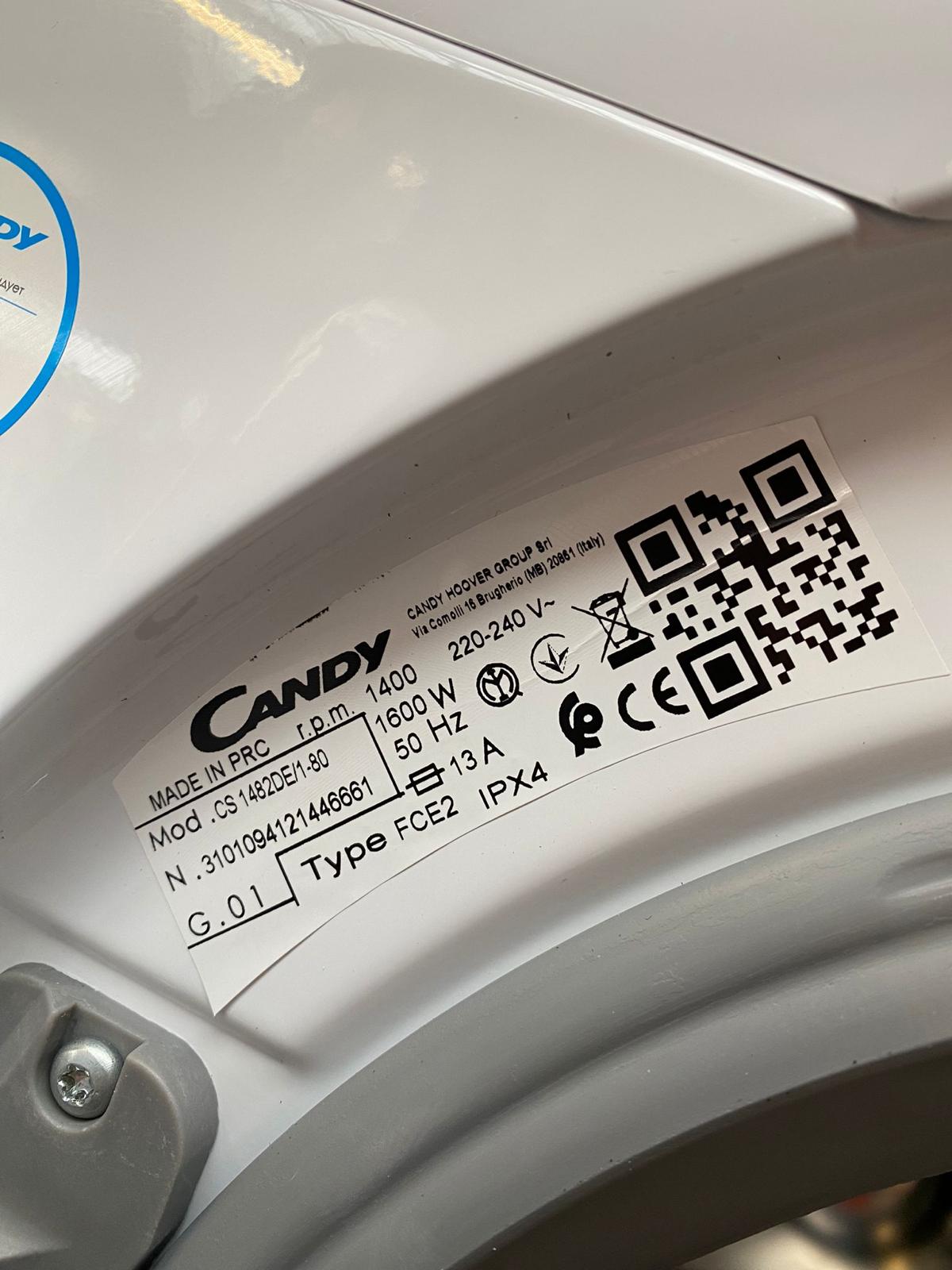 Candy CS 1482DE/1-80 1400rpm Freestanding Washing machine White 8kg Cosmetic Marks 7466