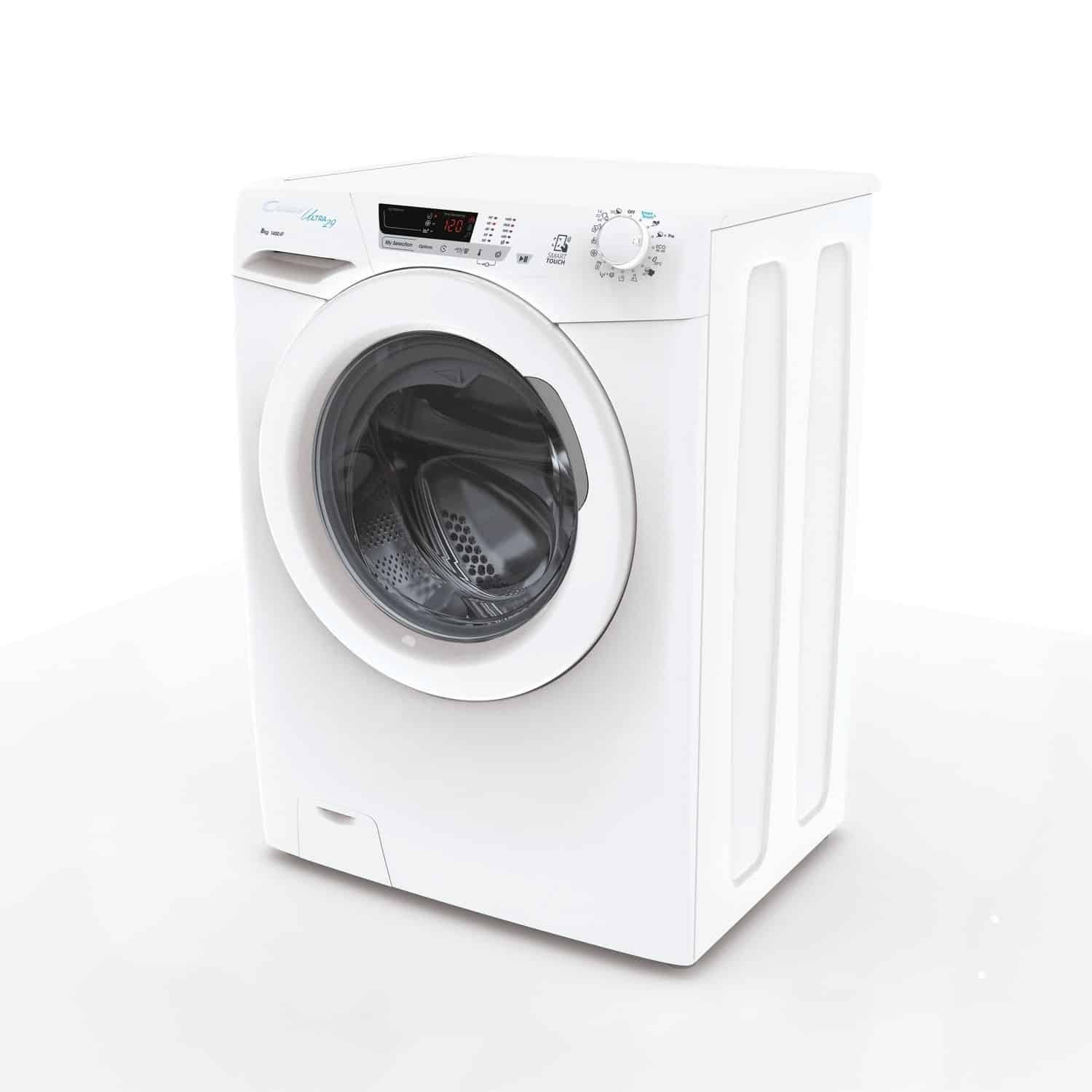 Candy Ultra HCU1482DE/1-80 Freestanding Washing Machine, 8kg, 1400 rpm, Android App Enabled 6389