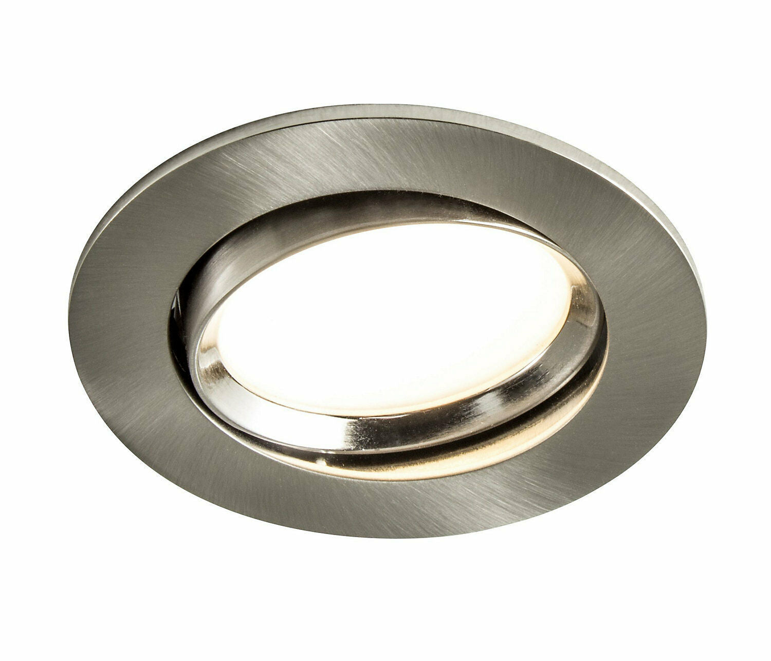 Colours Brushed chrome LED Adjustable Recessed downlight 8.5 W IP20 N.o 4611