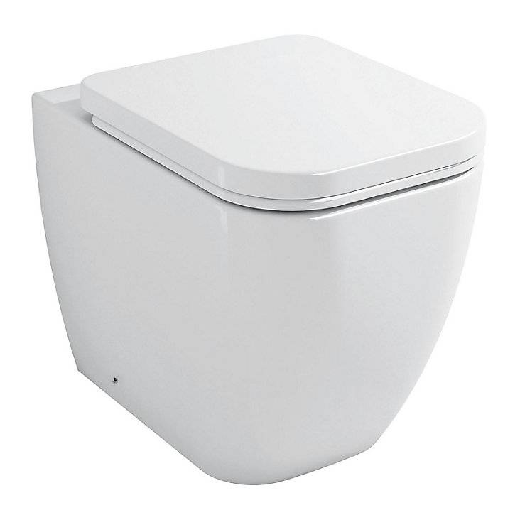Cooke & Lewis Affini Contemporary Back to wall Toilet 0385