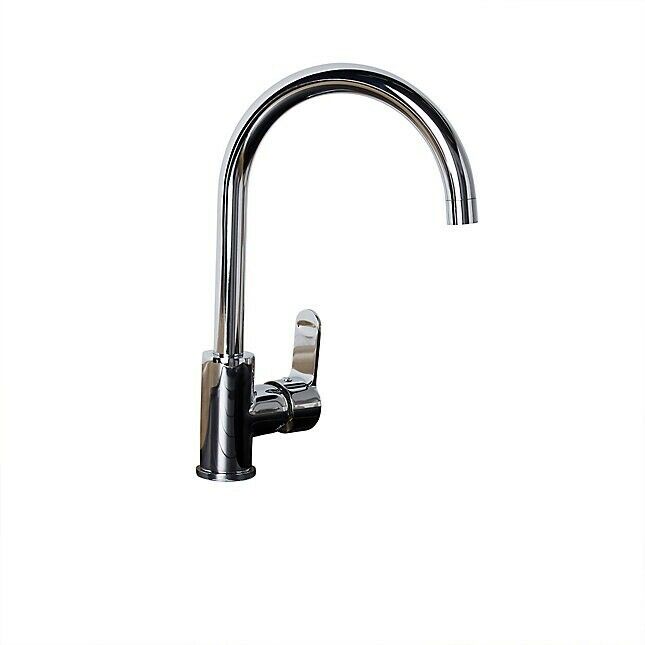 Cooke &amp; Lewis Taro Chrome effect Kitchen Mixer tap-no-8031