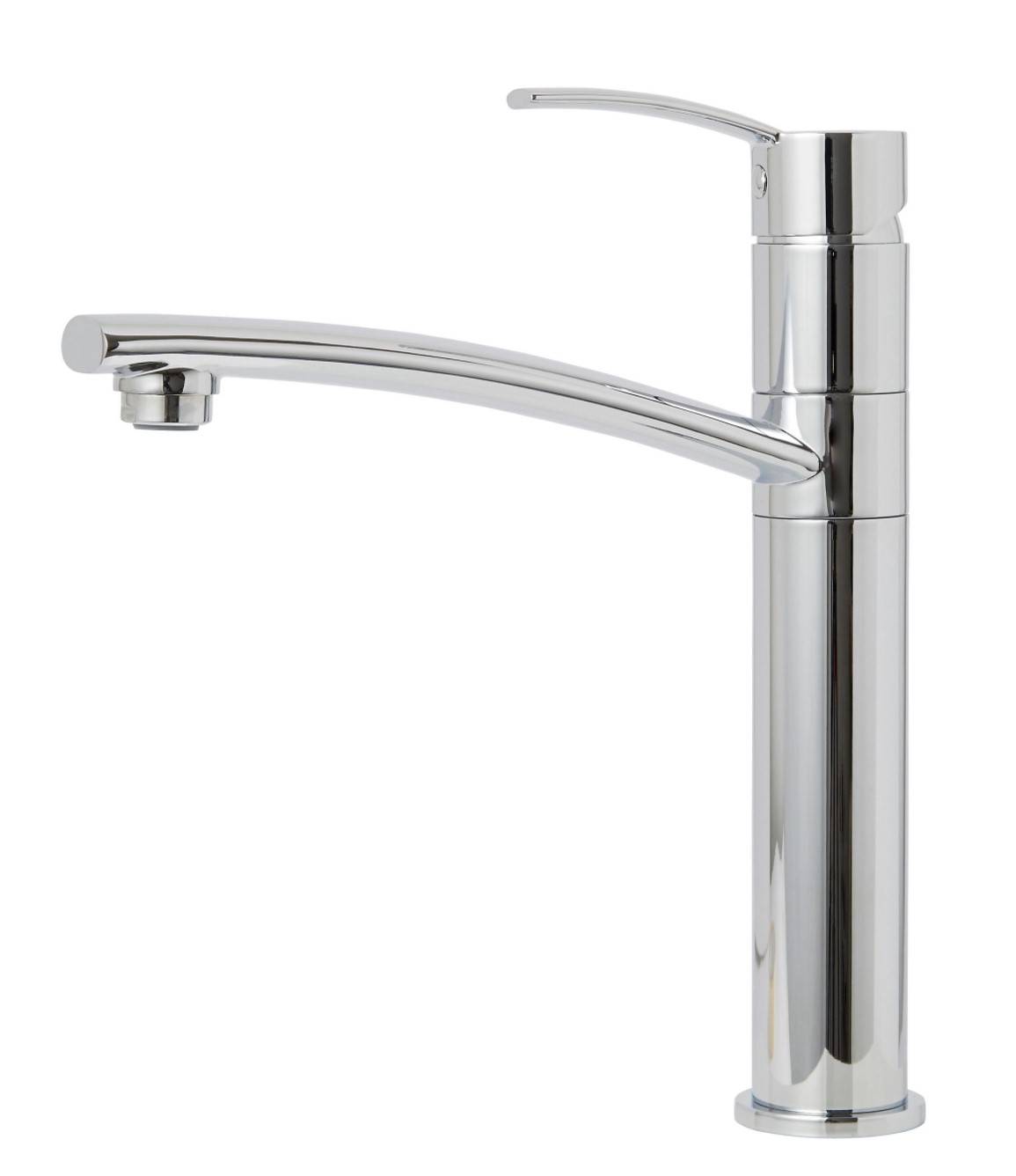 Cooke & Lewis Tolmer Chrome effect Kitchen Top lever Tap 9901