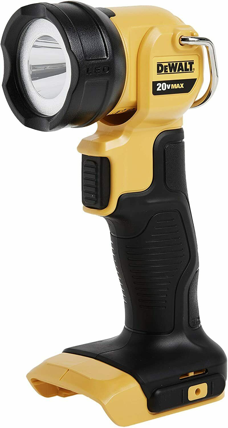 DEWALT DCL040 20V MAX LED Flashlight, Black &amp; Yellow BODY ONLY